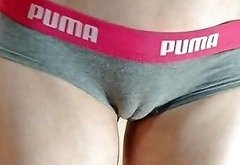 Super Sexy Cameltoe Pussy In Tight Panties Free Porn C6